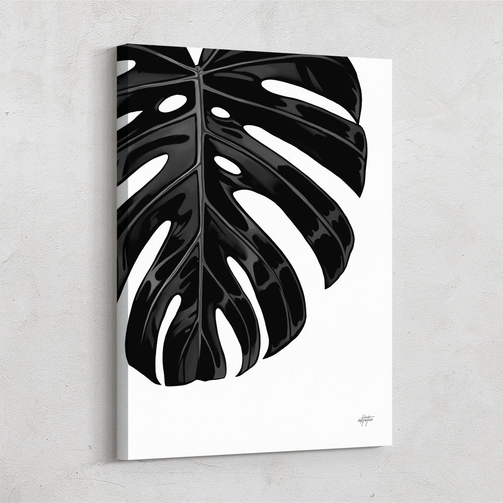 art monstera Monstera Palm Leaf Abstract Art