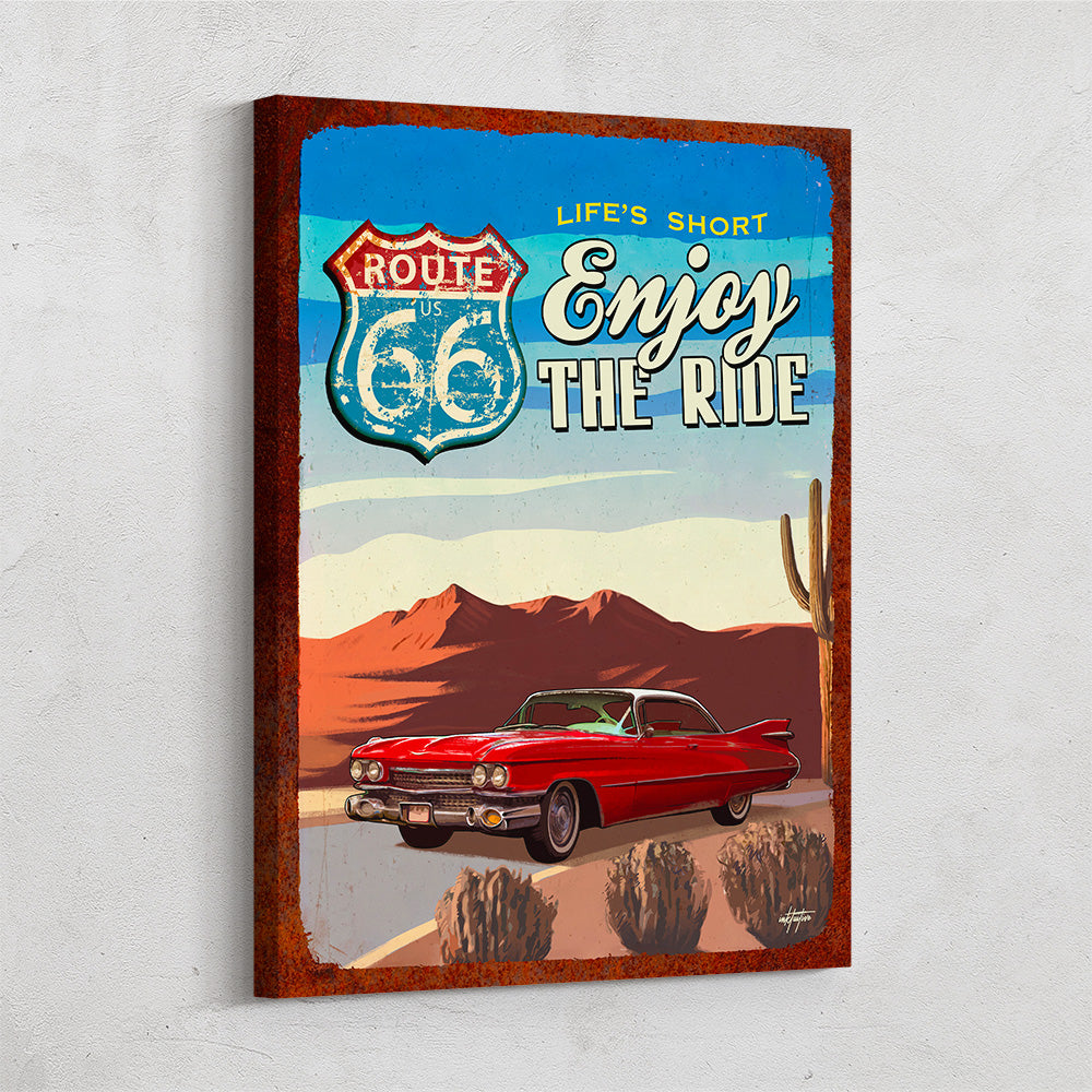 WALLPAPER AND THE ARTIST 壁紙とアーティスト（英語版） route-66-canvas-wall-art.jpg?v