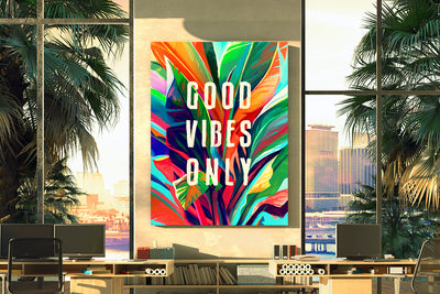 Motivational Canvas Art Gets #Goodvibes