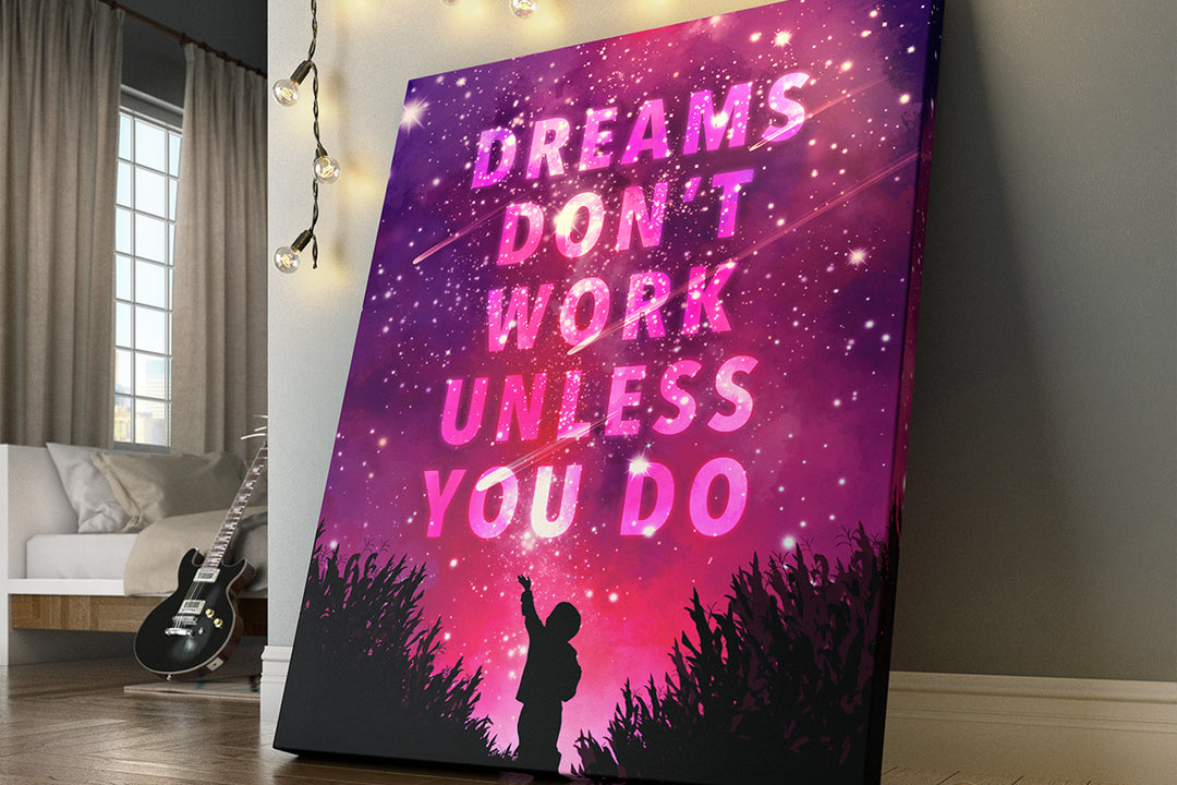 Inspirational Canvas Art Has Kids Reaching for the Stars