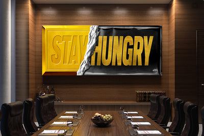 Canvas Wall Art: Build Your Appetite, Build Your Empire