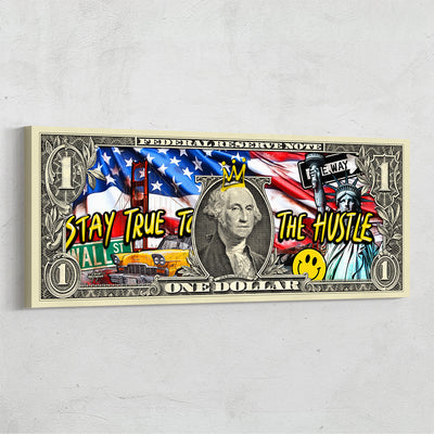 Black + Gold 100 Dollar Bill PNG Graphic — drypdesigns