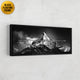 Best View Hardest Climb Mountain Framed Wall Art