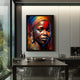 Colorful Vibrant African Woman wall art
