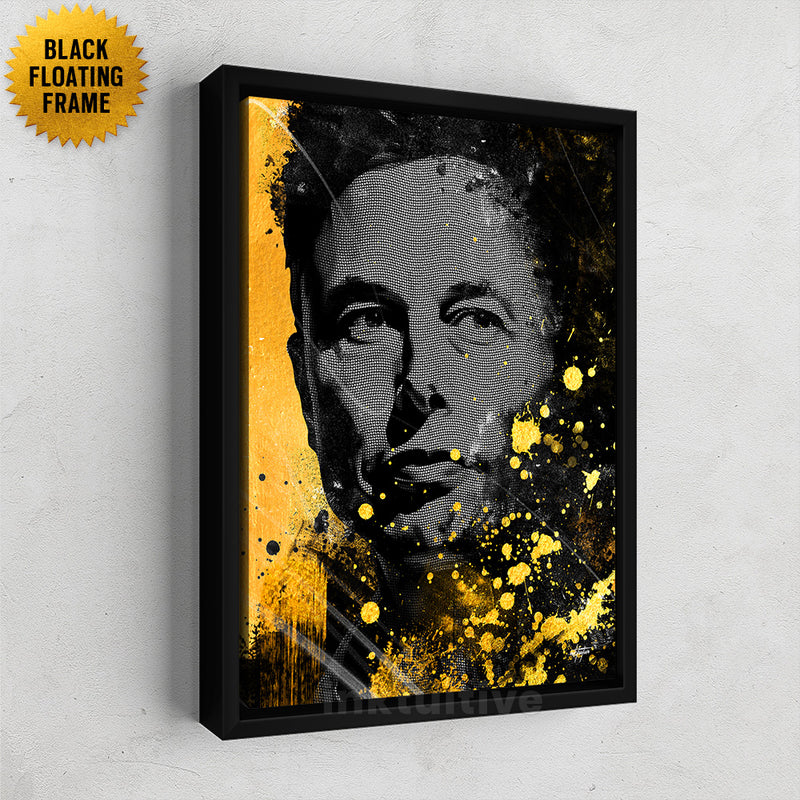 Elon Black Framed Art