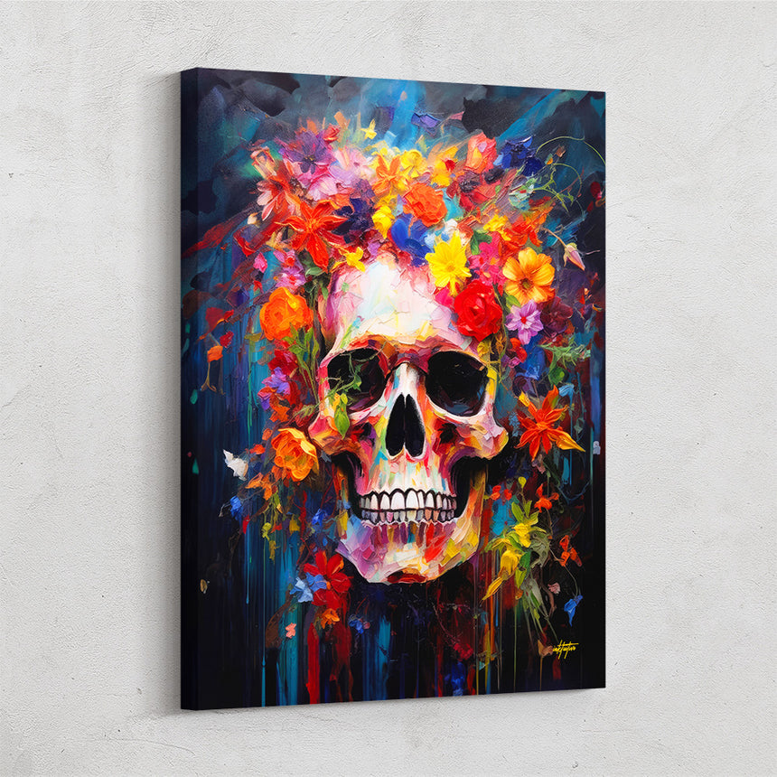 floral-skull-canvas-art-