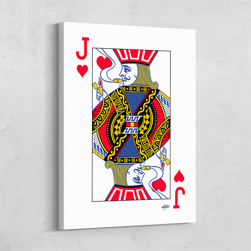 Jack Of Hearts Canvas Art Embrace Audacity In Love By Inktuitive jack-of-hearts-canvas-art-embrace-audacity-in-love-by-inktuitive