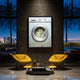 Money Cycle Wall Art Luxury Interior Cash Laundry