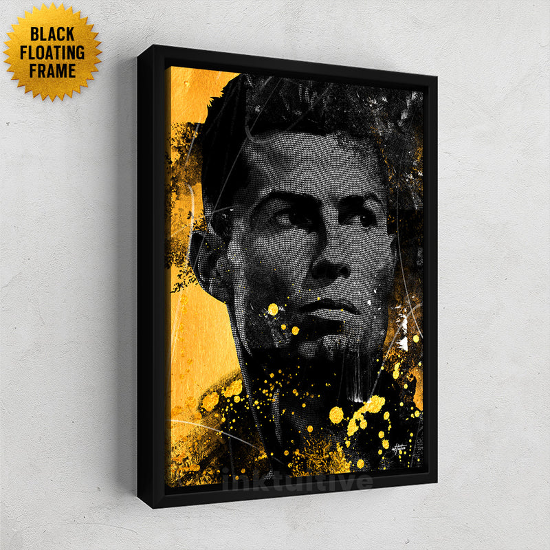 Ronaldo Black Framed Art