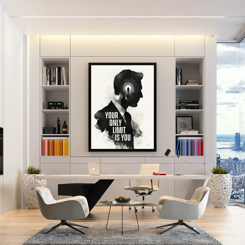 Your Only Limit Is You Office Wall Decor