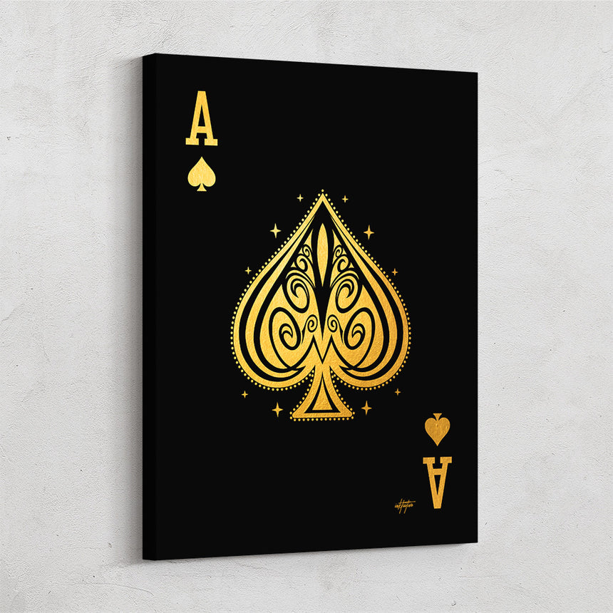 Ace of Spades - “The Deep Seed Of Truth” Playing Card Wall Decor