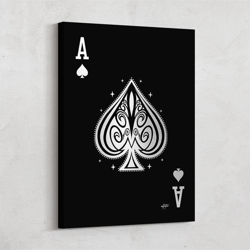 Ace of Spades - “The Deep Seed Of Truth” Playing Card Wall Decor
