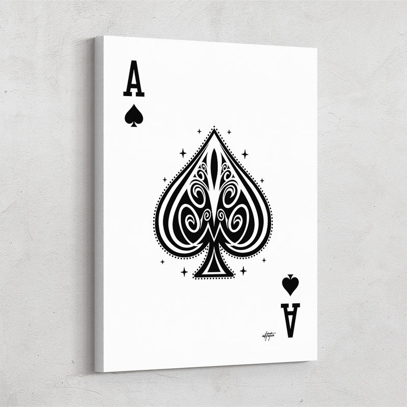 The Deck - Ace, Jack, Queen, King Wall Art – Inktuitive
