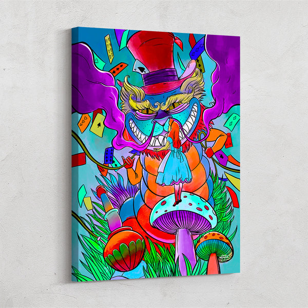 alice-wonderland-cat-colorful-