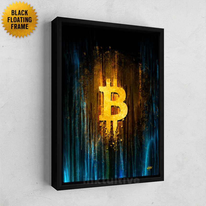 Crypto buy Artwork - Premium Art with Wooden FRAME