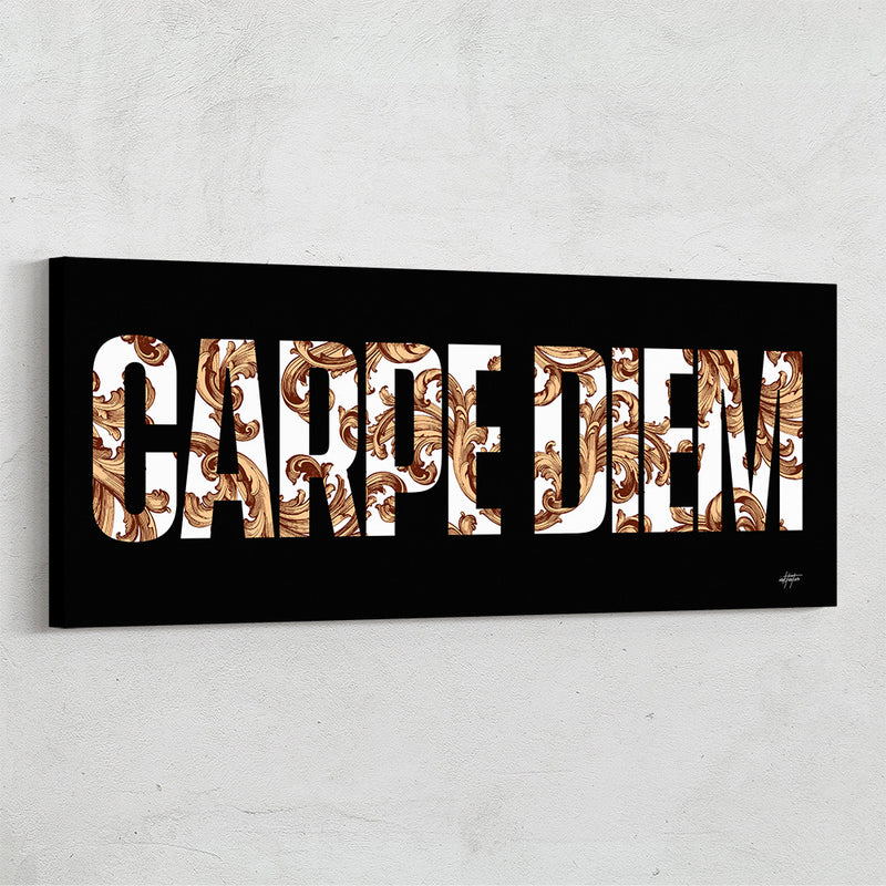 Carpe Diem Concept text on background Stock Photo - Alamy