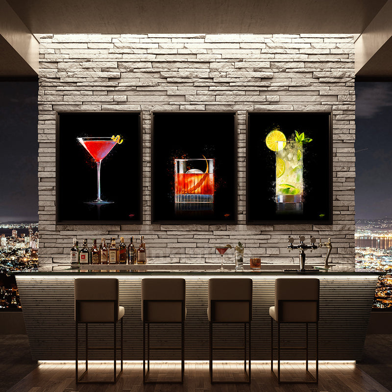 Cocktails - 3 Piece Set