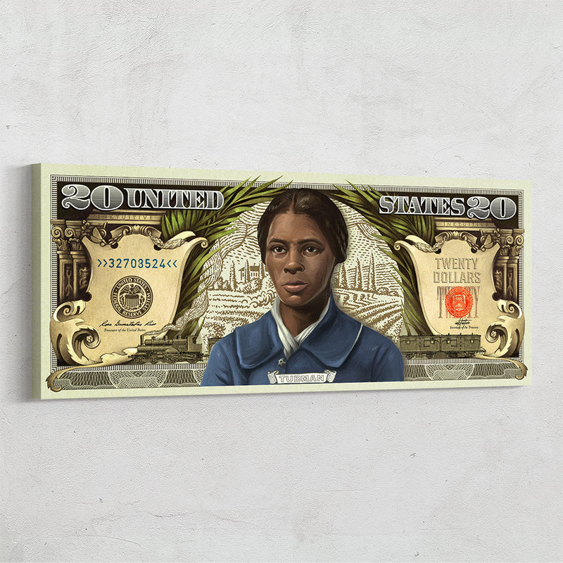 Harriet Tubman rail road canvas art