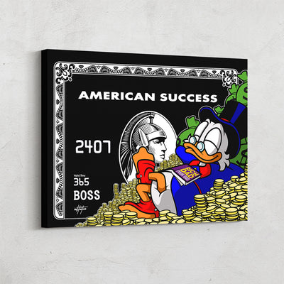 inktuitive american success scrooge mcduck canas art of amex black card