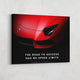 Inktuitive Lamborghini no speed limits modern motivational canvas art