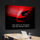 Inktuitive Lamborghini no speed limits modern motivational canvas art