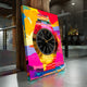 Inktuitive's Rolex, Daytona, "Value of Time" colorful paint modern canvas art