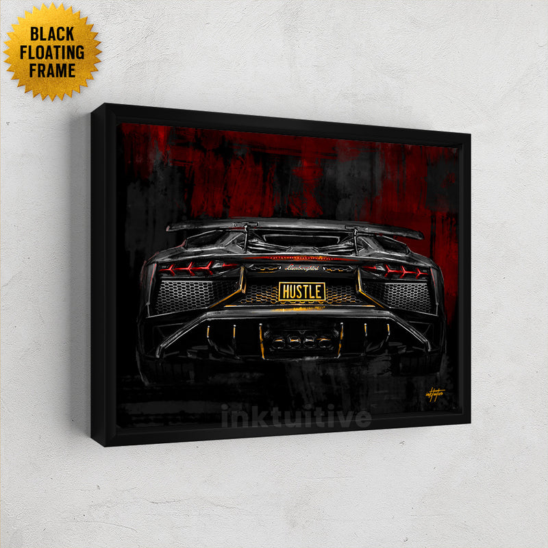 Lamborghini Aventador "Hustle" auto art