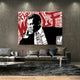 Leonardo DiCaprio Wolf of Wall Street motivational canvas art in living room