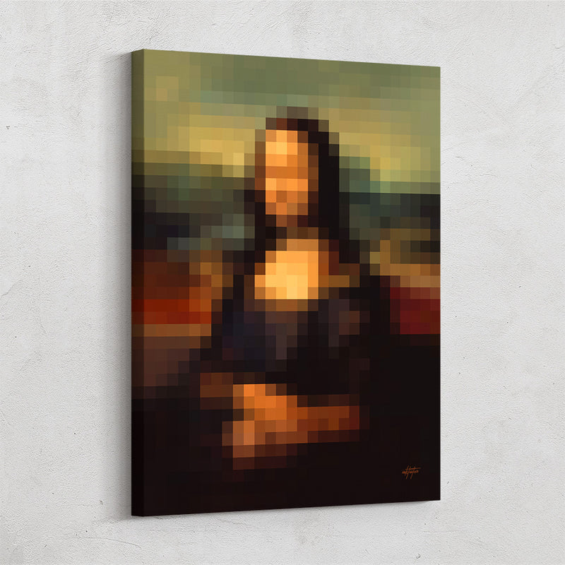 Mona Lisa Pixels