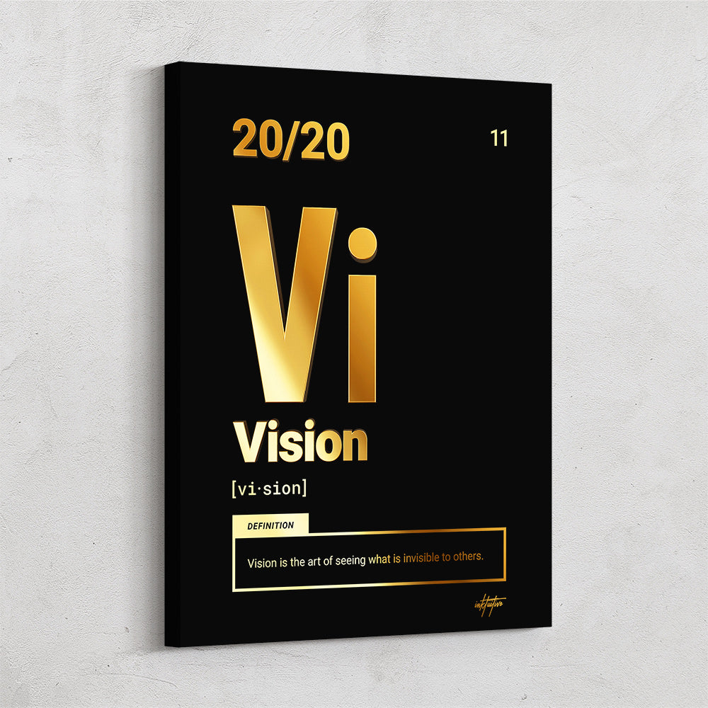 Periodic Vision: Element motivational wall art to crystallize success ...