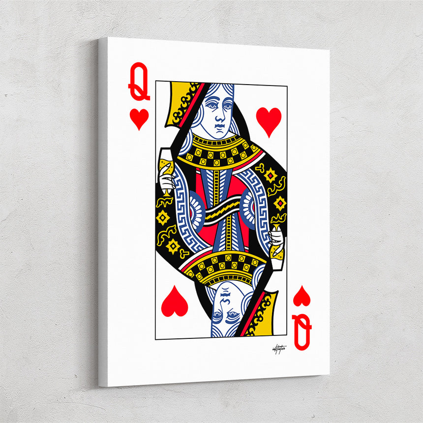 Queen of Hearts - Wall Decor – Inktuitive