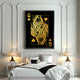 queen of hearts wall decor in luxury bedroom
