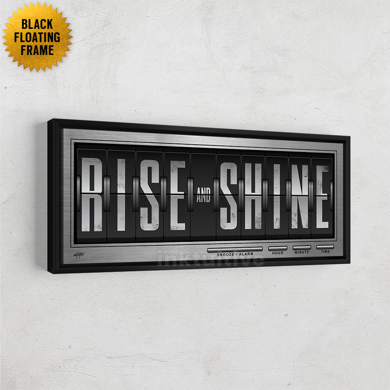Urban Barn 'Rise and Shine' Typography Canvas