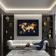 Wanderlust, world map wall decor for living room.
